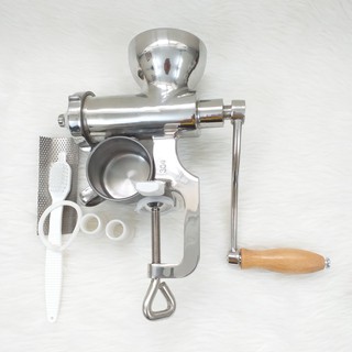 Máy ép chậm cỏ lúa mì inox quay tay Viet Healthy