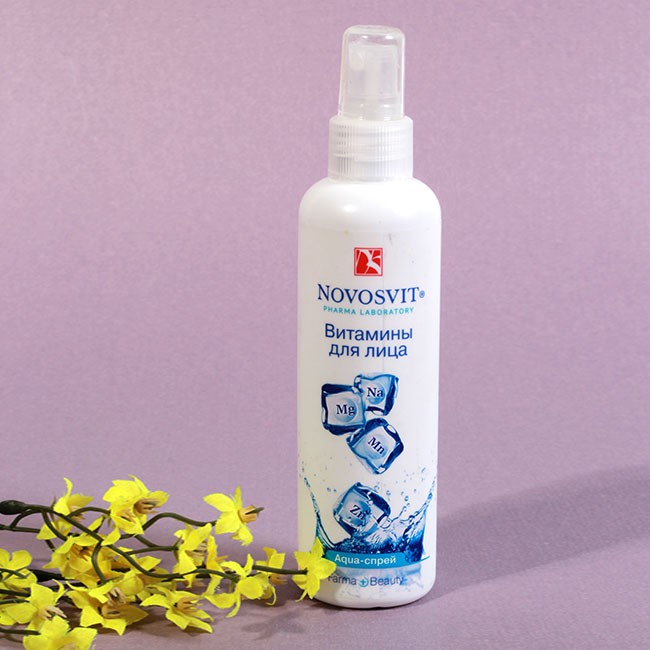 Xịt Khoáng Novosvit Chính Hãng Nga 190ml