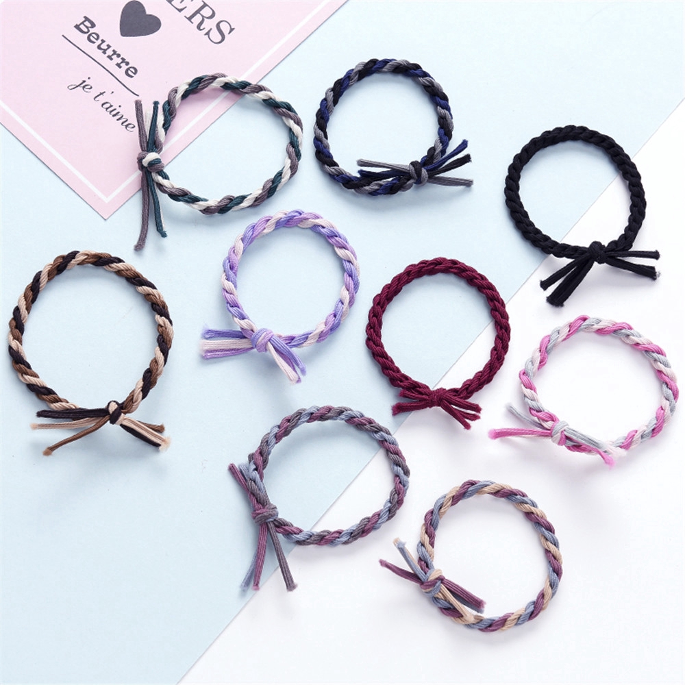 Dây nơ cột tóc nhiều màu xinh xắn