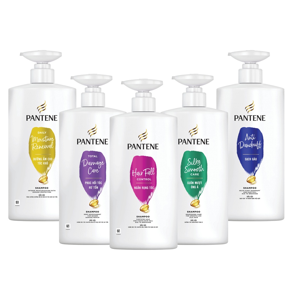 [Mã FMCGMALL -8% đơn 250K] Dầu Gội PANTENE 900ml Ngăn Rụng Tóc / Mượt Mà Óng Ả/ Phục Hồi Hư Tổn/ Giảm Gàu/ Dưỡng Ẩm