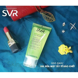 SVR Sữa rửa mặt SVR SEBIACLEAR Gel Moussant 50ml[Dành cho da dầu mụn]