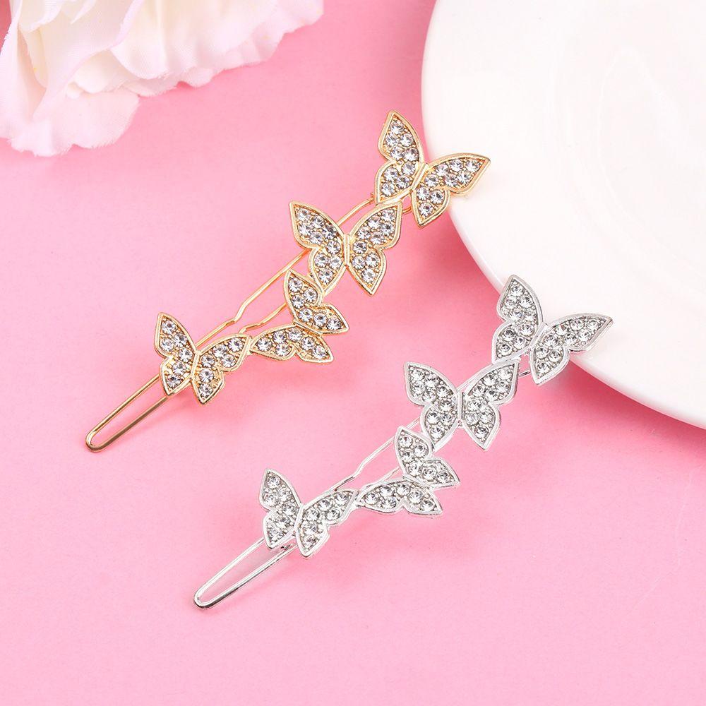 Kẹp Tóc Đính Đá Thời Trang Dành Cho Nữ