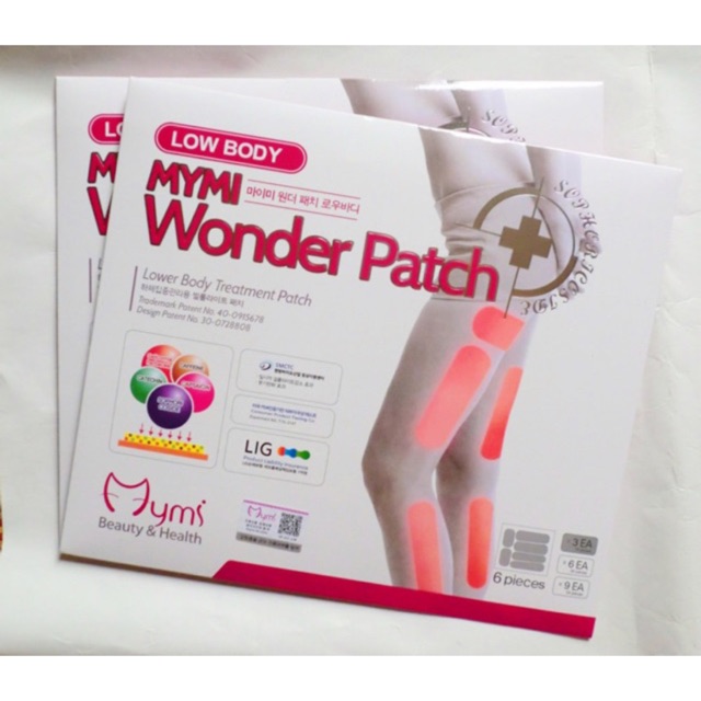 Miếng dán tan mỡ wonder patch