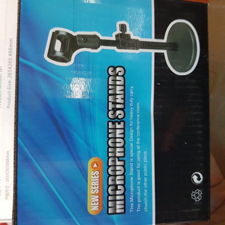 TAY KẸP GIỮ MIC CHÂN ĐỂ BÀN 2 NẤC KÉO DÀI 20 - 40CM MICROPHONE STAND | BigBuy360 - bigbuy360.vn