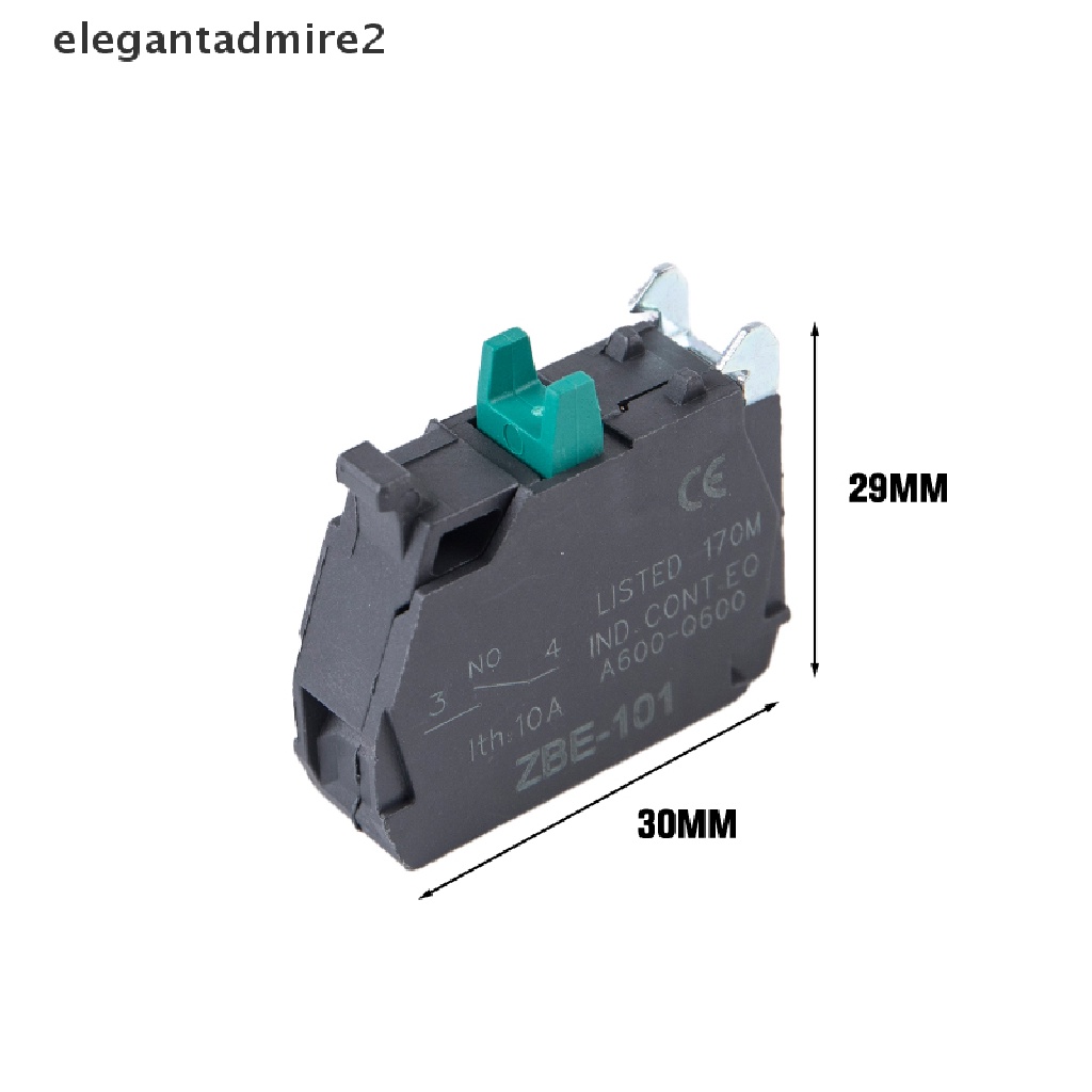 Nút bấm điều khiển ZBE-101 NO / ZBE-102 NC chuyên dụng cho Xb4 / XB5 chất lượng cao