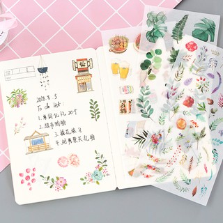Set 3 tấm sticker trang trí sổ