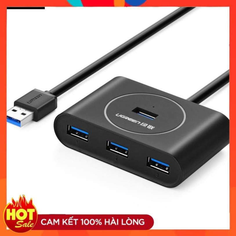 ⚡️[Chính Hãng] Bộ chia 4 cổng USB 3.0 Ugreen 20282