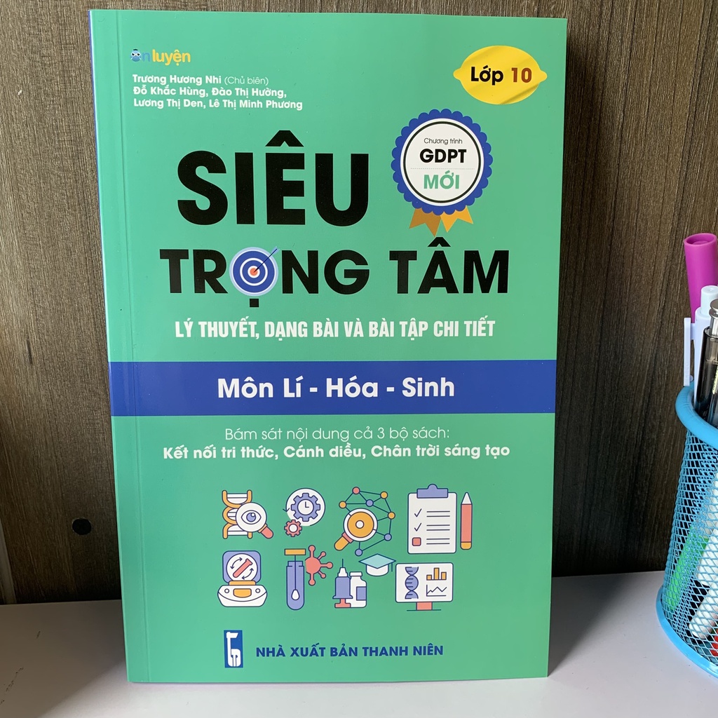 Lớp 10 (bộ Cánh diều) Combo 2 sách Siêu trọng tâm Toán-Văn_Anh và Lí-Hóa-Sinh [Nhà sách Ôn luyện]