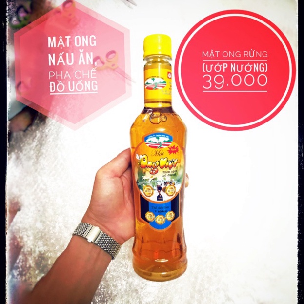 Mật ong Việt nguyên chất chuyên pha chế ướp nướng cho nhà hàng