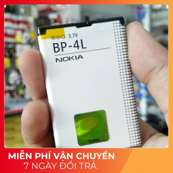 [Giá sốc] Pin nokia zin BP-4L Dung Lượng 1500 mAh_ Cho Nokia E63,E71, E72, E90,Bảo hành 3 tháng