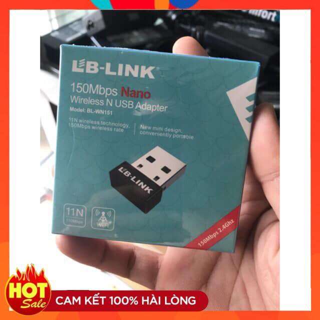 🎁 USB thu WIFI LB LINK NANO BL WN151, tiện lợi dùng cho laptop, pc | WebRaoVat - webraovat.net.vn