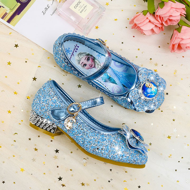 Giày cao gót công chúa Elsa cho bé gái - mẫu mới 2020 xinh lung linh