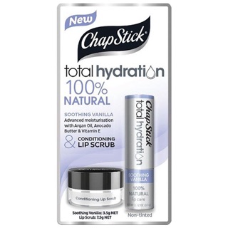 Bộ đôi son dưỡng cấp ẩm và tẩy tế bào chết Chapstick