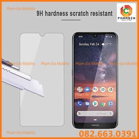 Kính cường lực dẻo nano Nokia 3.2 (Trong Suốt, chống bể)