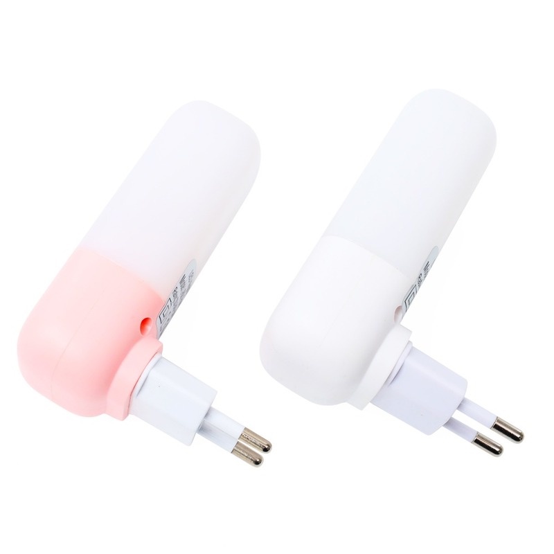 Đèn LED Mini Tiết Kiệm Năng Lượng 3 Màu Có Công Tắc Dạng Kéo Tiện Lợi Dành Cho Phòng Ngủ/ Phòng Ngủ