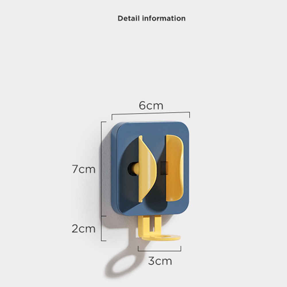 Giá Đỡ Bàn Chải Đánh Răng Gắn Tường Không Để Lại Dấu Vết Tiện Dụng