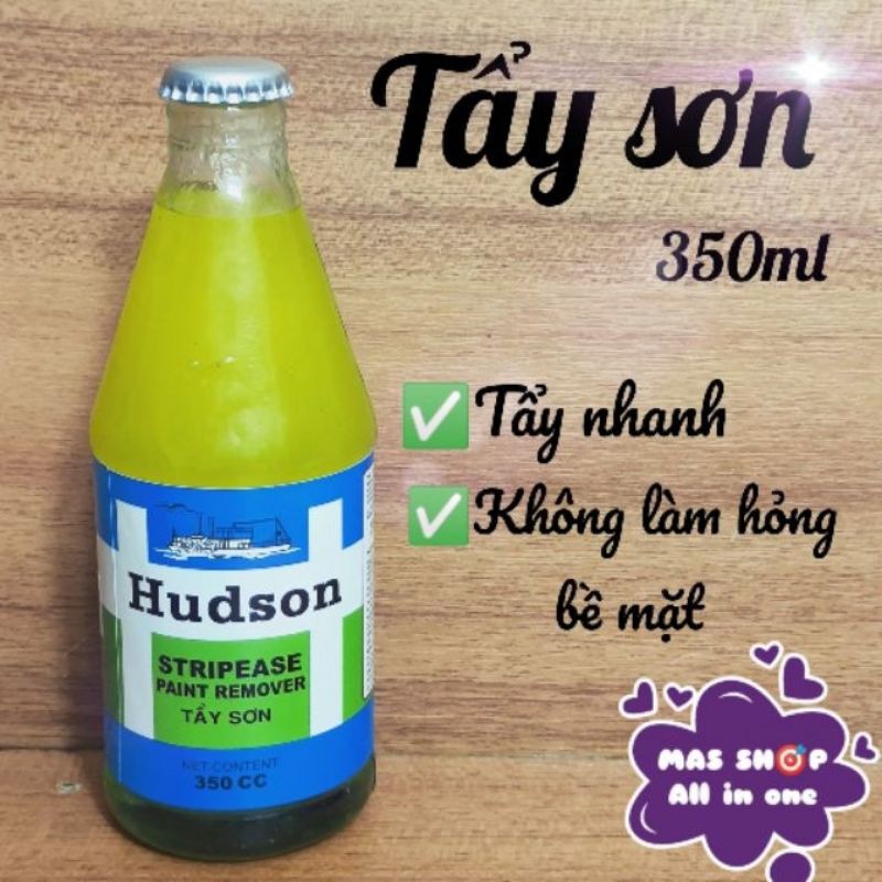 CHAI TẨY SƠN HUDSON TRÊN KIM LOẠI SIÊU LỘT SIÊU NHANH