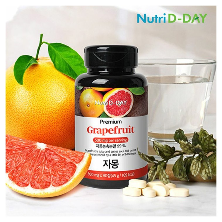 Viên Uống Giảm Cân Nutri D Day Hàn Quốc Nước Ép Bưởi Cô Đặc Lấy Lại Vóc Dáng Thon Gọn Nhanh Chóng