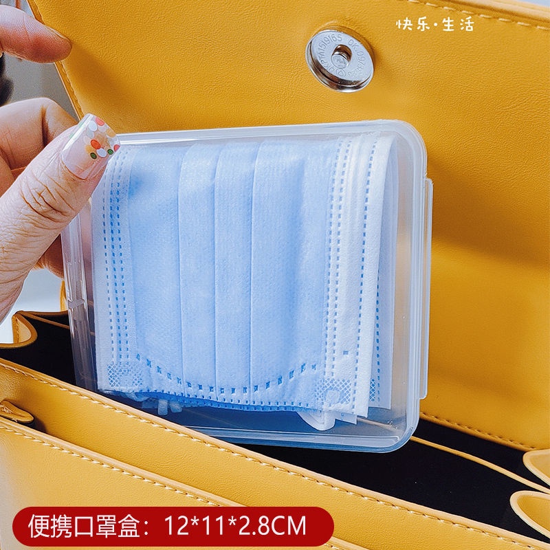 Hộp Đựng Khẩu Trang Cỡ Lớn Sử Dụng Một Lần Tiện Lợi