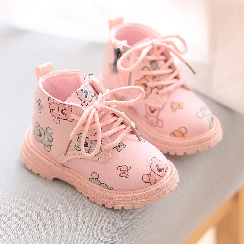 Giày Boot Gấu Koala Hoạt Hình Giữ Ấm Cho Bé Gái