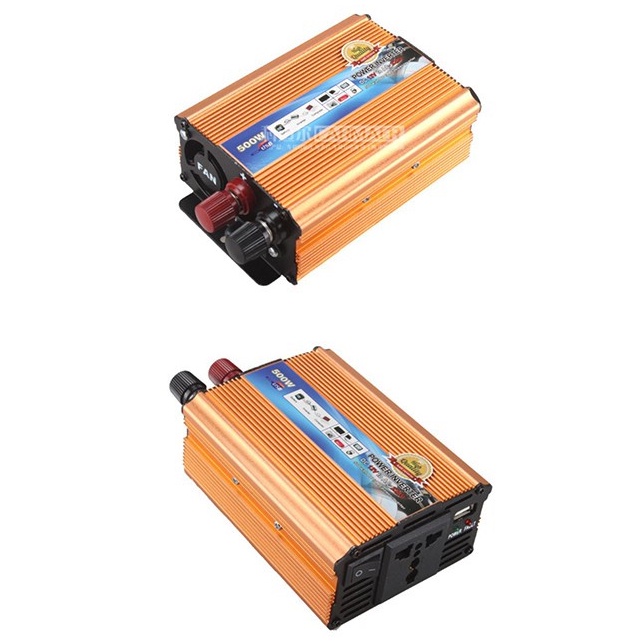 Bộ kích điện CARMAER 500W 12v lên 220v 50Hz