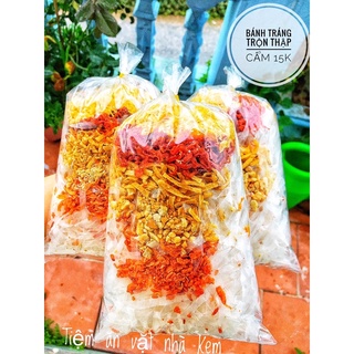 Set bánh tráng trộn ngũ vị kèm tắc