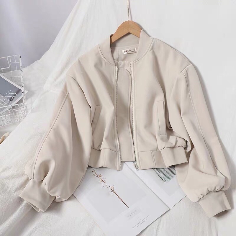 Áo khoác Bomber CROPTOP cho các nàng yêu đây ạ