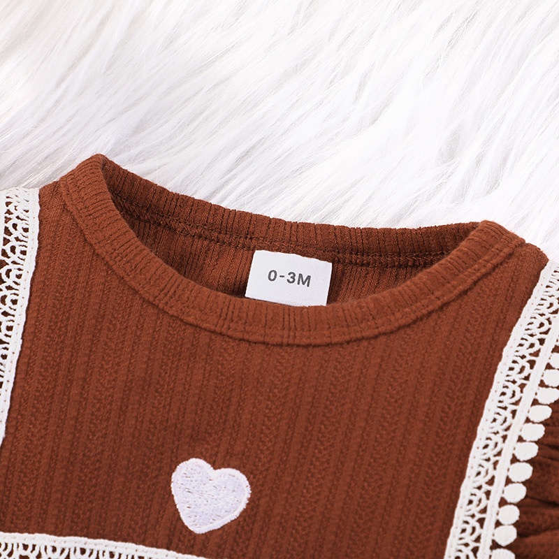 Body bé gái đồ sơ sinh từ 0 đến 24 tháng bodysuit liền thân mùa hè tay dài tay áo cho bé trẻ em