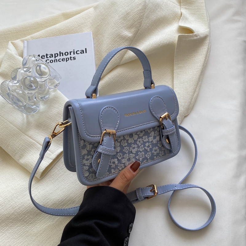 Túi Đeo Chéo Hình Vuông Nhỏ Phong Cách Hàn Quốc Thời Trang Mùa Hè Hàng Mới 2022 Dành Cho Bạn Nữ