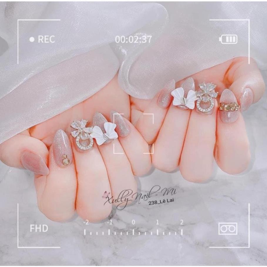 Charm cao cấp trang trí móng tay tổng hợp, phụ kiện nail