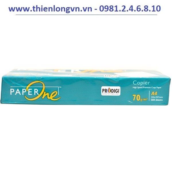 Giấy in Paper One khổ A4 định lượng 70 gsm