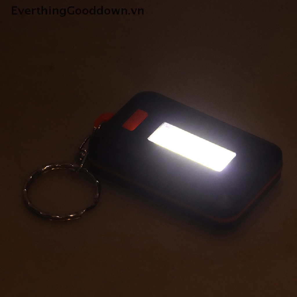 Everthinggood Đèn Pin led Cob mini Có Móc Khóa Tiện Lợi