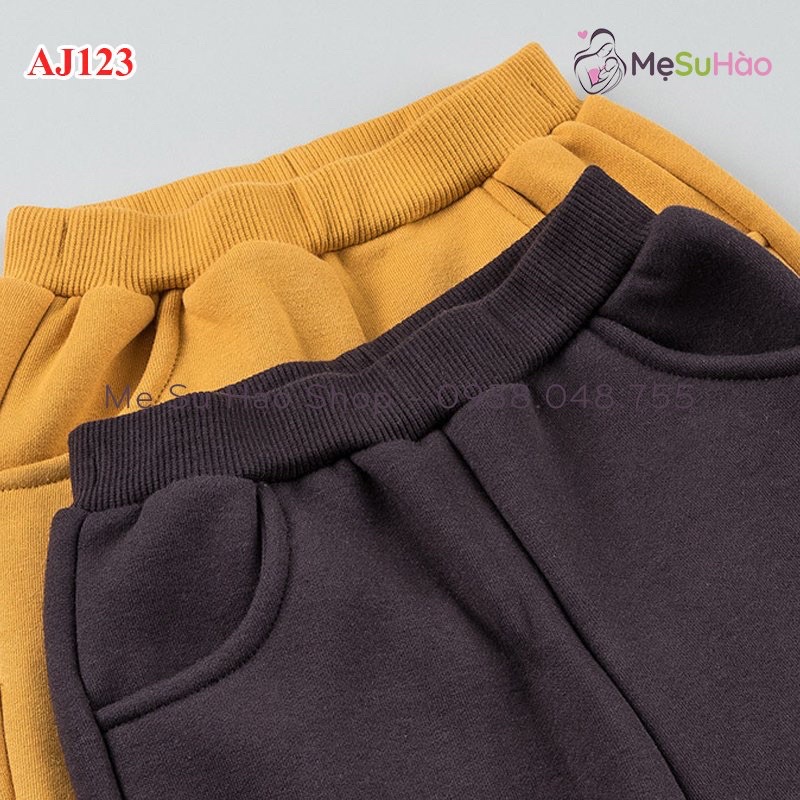 Set nỉ bông siêu xinh siêu ấm áp Cordi-i Hàn Quốc  mã AJ123