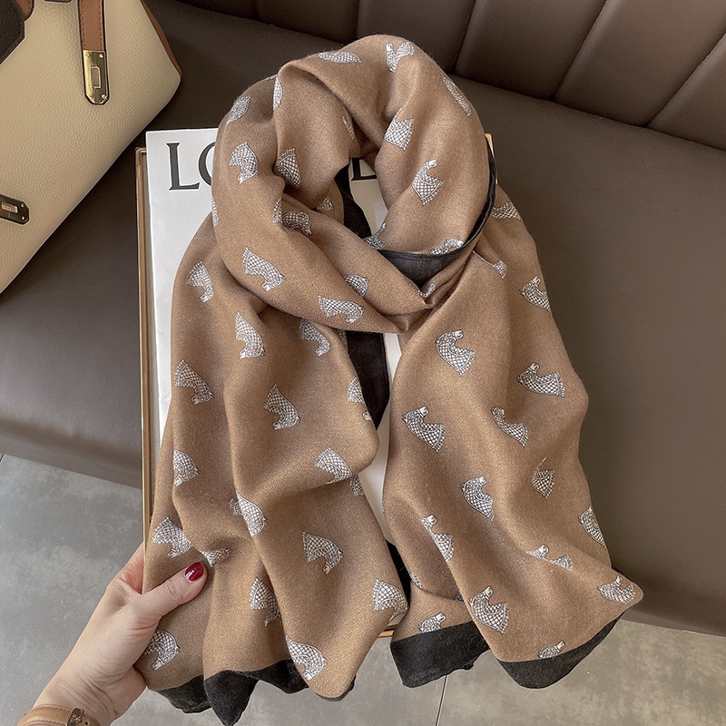 Khăn Choàng Cotton 180 * 90CM Cho Nữ WJ1124-70