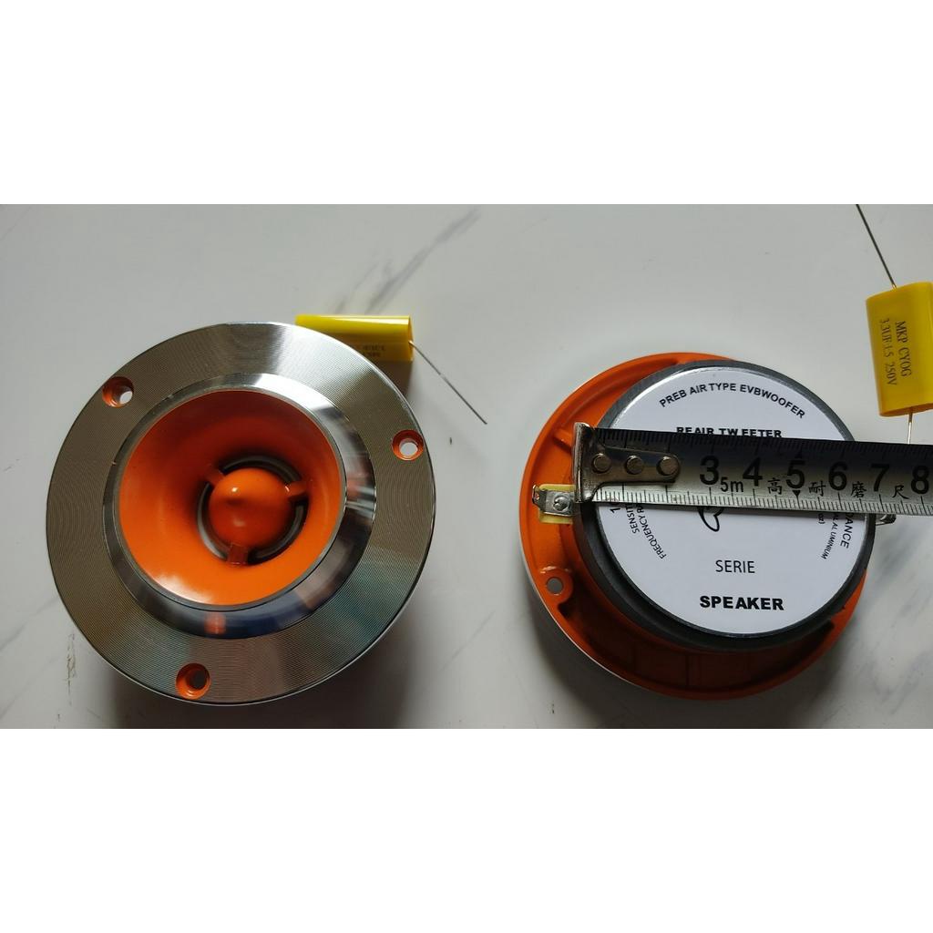 Loa TREBLE PIONER MÀNG NANO màu cam KÈM TỤ 3.3MF TỐT