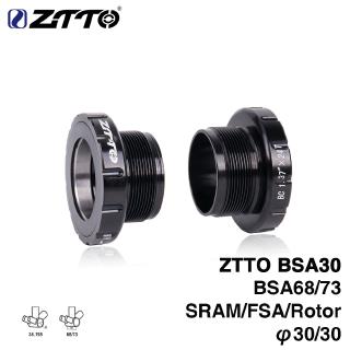 ZTTO BSA30 BB68 MTB Road Bike External Bearing Bottom Brackets 68/35MM to BB30/PF30/386 Crankset