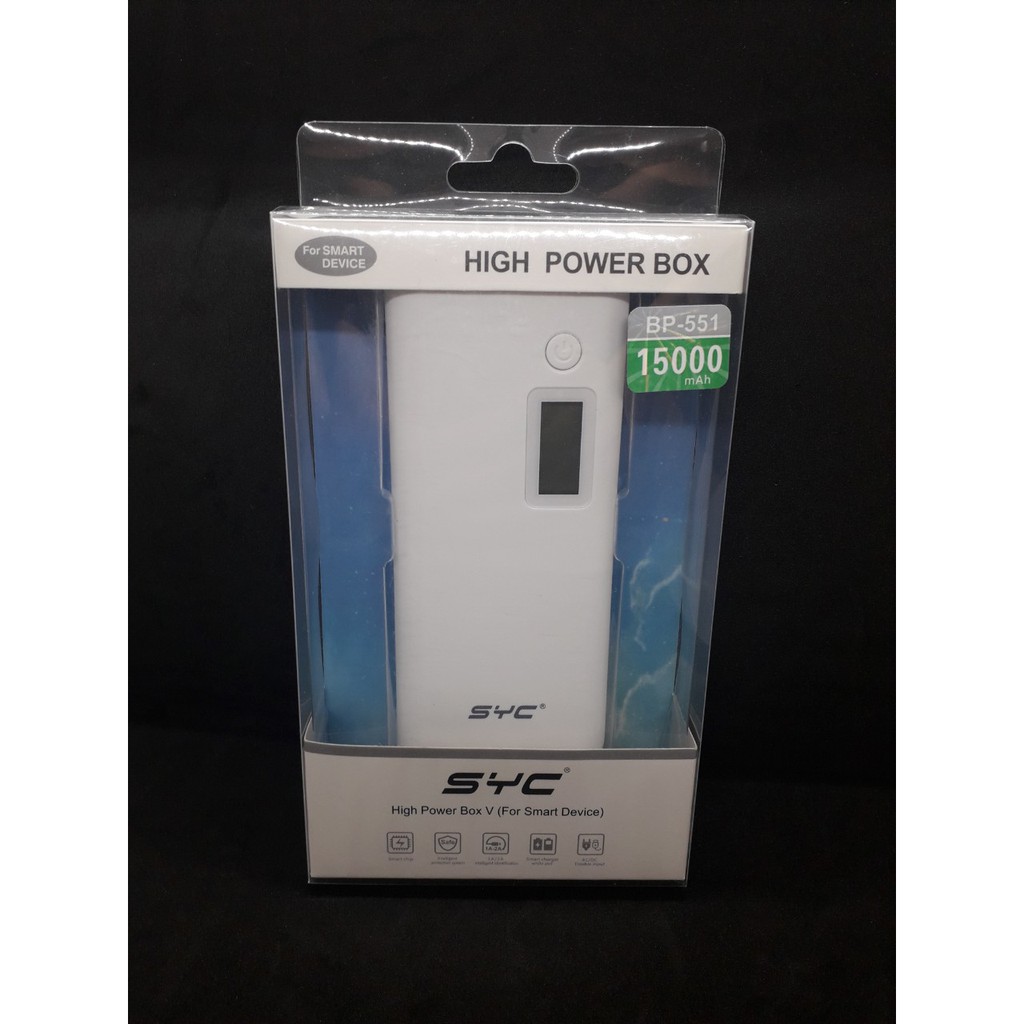 SẠC DỰ PHÒNG SYC BP 511 15.000mAh CAO CẤP + TẶNG KÈM 01 LOA MINI B2S10 BLUETOOTH | CAM KẾT CHÍNH HÃNG | BigBuy360 - bigbuy360.vn