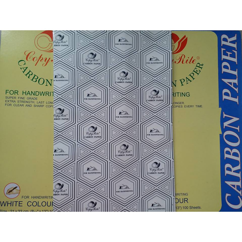Giấy than trắng xanh, giấy can mờ - sang mẫu thêu