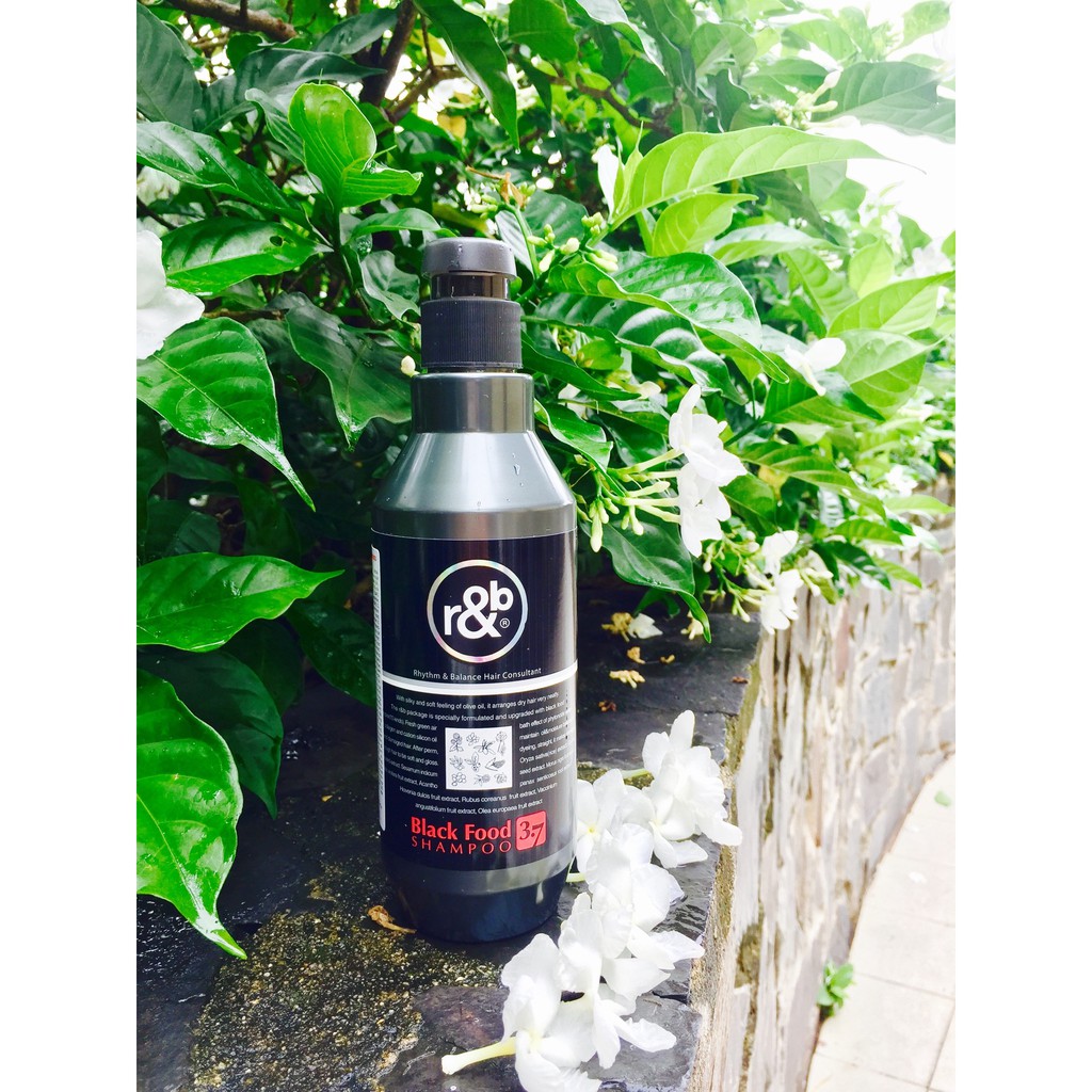 Dầu gội dinh dưỡng Thảo Mộc R&B Black Food 3.7 450ml