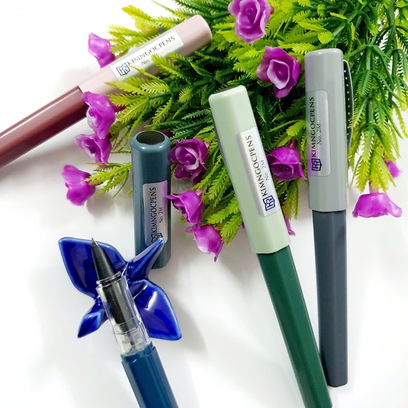 Bút luyện chữ cho bé lớp 1-5, ngòi mài trơn, bút Kim Ngọc No2M