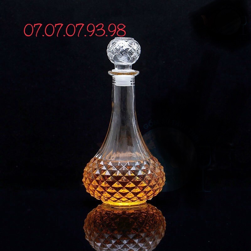 CHAI THUỶ TINH ĐỰNG RƯỢU MẪU 800ml CHAI THUỶ TINH ĐA NĂNG