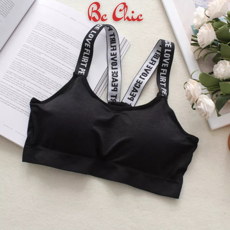 Áo bra tập gym/yoga dây chữ MS032 BC_CHIC LINGERIE
