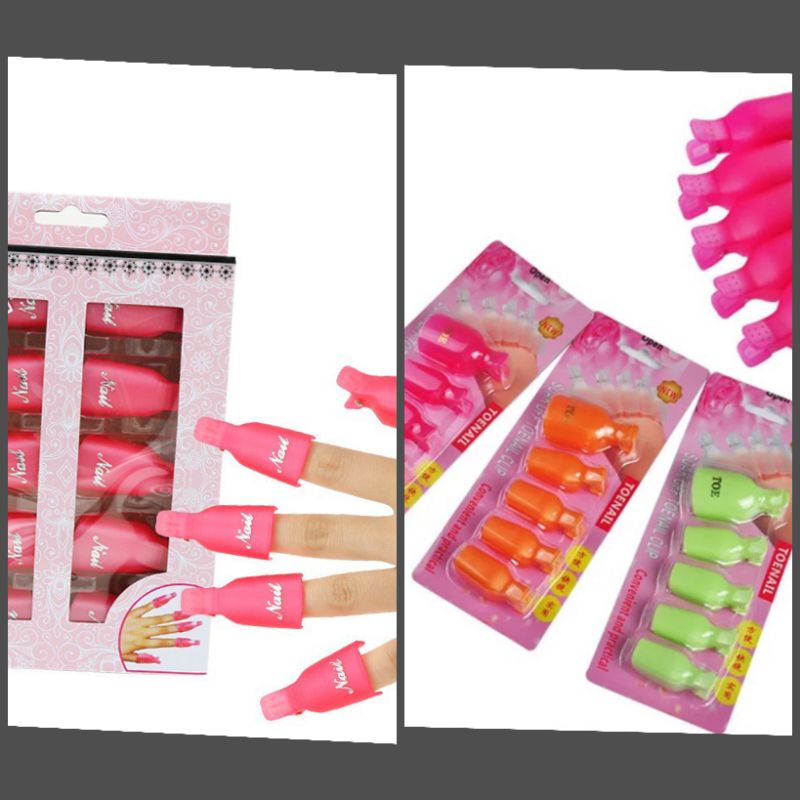 Bộ kẹp ủ tay, ủ chân nail