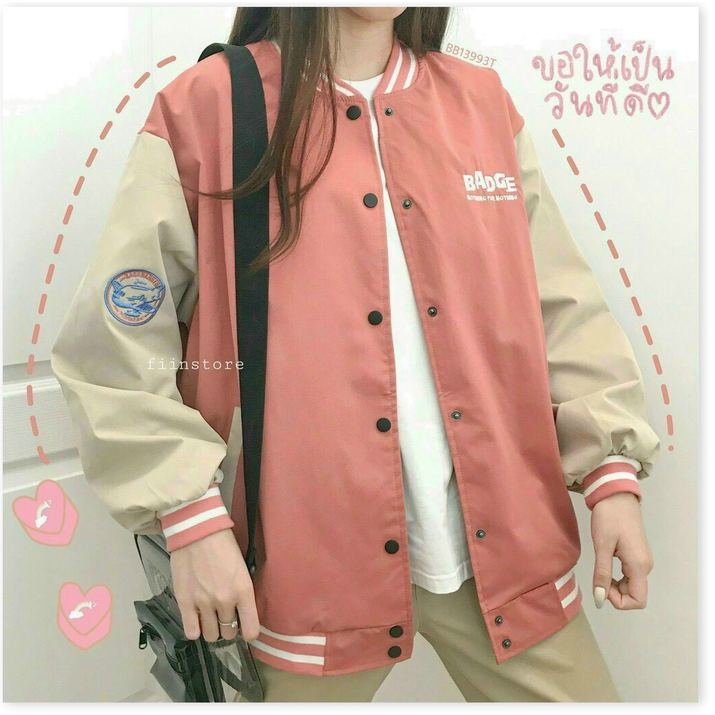 Áo khoác dù bomber FORM RỘNG CỰC CHẤT phong cách mới cho các bạn trẻ KME FASHION