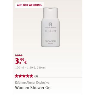 (giá off 70%)Sữa tắm nước hoa ETIENNE AIGNER 250ML Đức