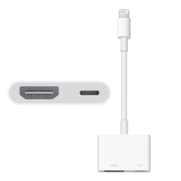 [Mã ELMS4 giảm 7% đơn 500K] Cáp Apple Lightning to HDMI Adapter nguyên seal mới 100% chính hãng Apple