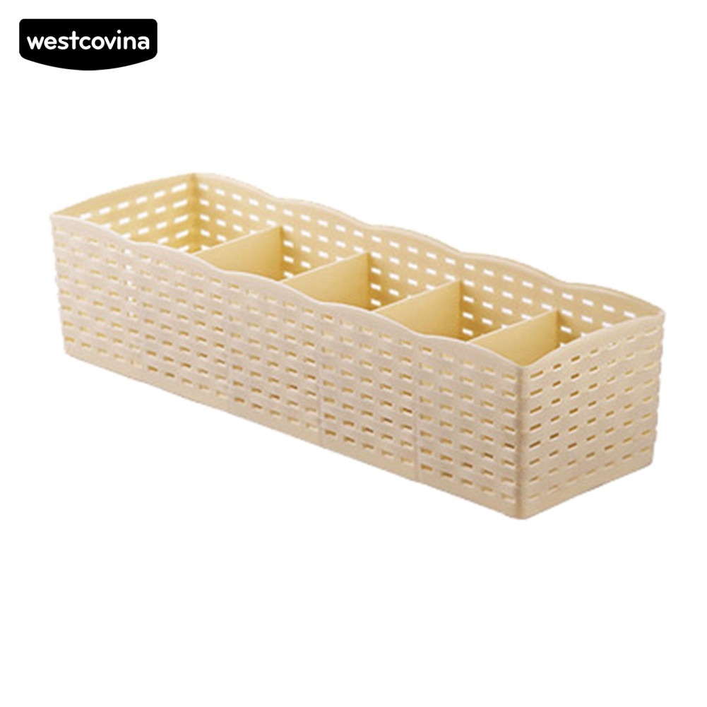 Giỏ Đựng Vớ / Đồ Lót 5 Ngăn Bỏ Ngăn Kéo Tiện Lợi