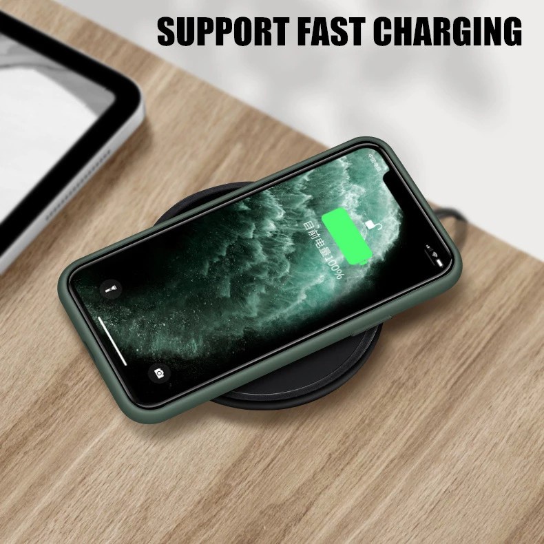 Ốp điện thoại silicon mềm màu trơn dành cho iPhone X Xr Xs Max 8 7 6 6s Plus SE