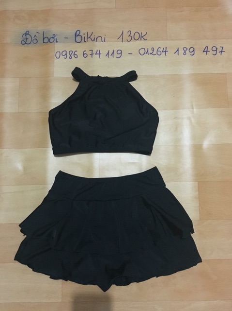 Bikini set váy 2 tầng