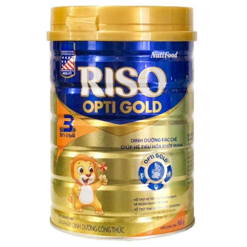 Sữa RISO OPTIGOLD 3 900g (trẻ từ 1-2 tuổi)